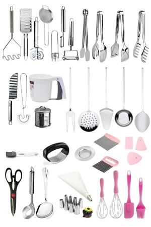 36 Piece Boxed Economical Kitchen Favorite Ladle Spatula Fork Spoon Colander Spatula Set T3434987584795 - Homerest
