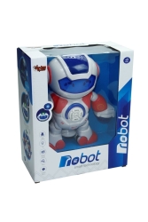 360 Rotating Fun Robot with Music and Light Projection 991604237 - Playaks