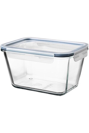 365+ 1.8 Lt 21x15x12 Cm Rectangular Storage Container with Lid Glass - Plastic 29269074 - IKEA