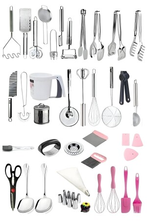 37 Products Practical Kitchenware - Dowry Set - Preparation, Presentation, Cooking Products - Homerest