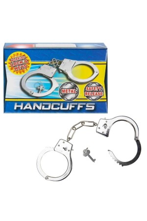 38631 Police Metal Handcuff Set - Sunman