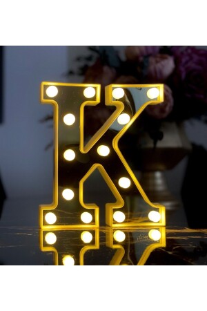3d Illuminated LED Letter Decorative Lighting Large Size Gm-4176 - Gift Moda