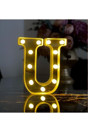 3d Illuminated LED Letter Decorative Lighting Large Size Gm-4176 - Gift Moda
