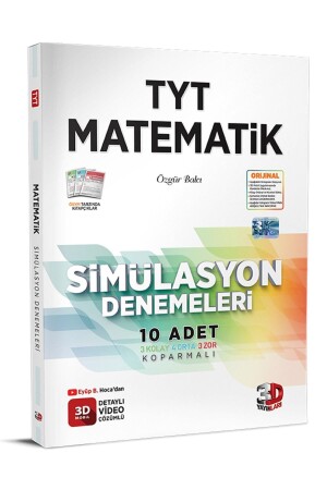 3d Tyt Simulation Mathematics Experiments - 3D Yayınları