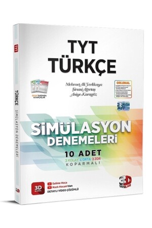 3d Tyt Turkish Simulation Trials - 3D Yayınları