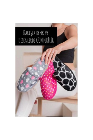 3er-Pack Damen-Hausschuhe, Gäste-Hausschuhe, Bundle-Hausschuhe - Slipcat
