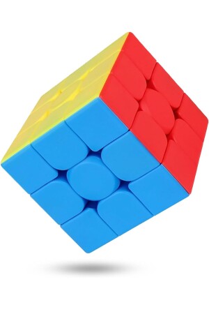 مكعب من روبيك مكعب ذكاء 3x3 الألوان الحية مكعب السرعة كوب الهوائية لعبة ذكاء السفر - Shopexxtra