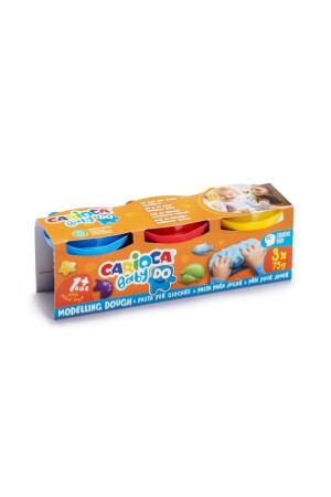 خُبز لعبة الطفل 3x75gr - Carioca