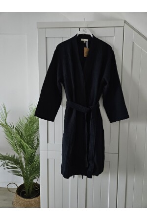 4-lagiger Musselin-Kimono-Bademantel / Morgenmantel MBHBK20230111 - Mia