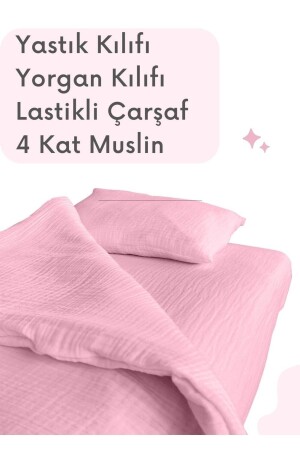 4 Layer Muslin Baby Bedding Set Organic Baby Sleeping Set Crib Duvet Cover Cotton Baby Duvet Cover Set jmk162 - Joyous Mom Kids