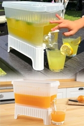 4 Lt Musluklu Ve Ayaklı Buzdolabı Sebili, Su Sebili, Limonata, Piknik, Balkon, Meşrubat, Masa Sebili GC20231321 - GüncelÇarşı