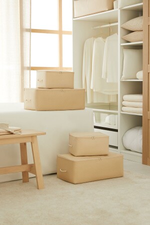 مجموعة من 4 قميصات بيج هيرنجبون أسفل سوتر بيك بلانكت هيركو - Ocean Home Textile