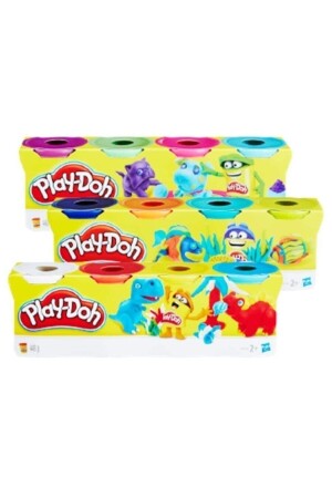 4 Packs of 448 Gram Play Dough - Play Doh