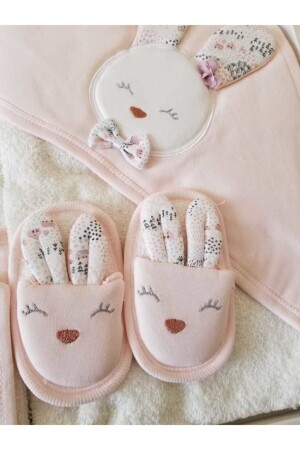 4 Piece 100% Cotton Baby Bathrobe Set 000136 - Gaye