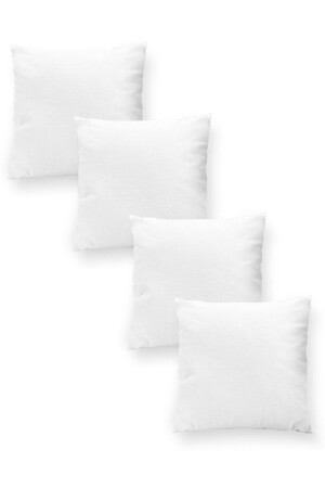 4-Piece Bead Silicone Throw Pillow Cover Inner Pillow (FIRST QUALITY) Silicone-400gr 4-Piece Silicone-400gr - Realhomes