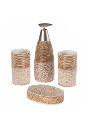 4-Piece Ceramic Bathroom Set 8699975605000 - Fame Kıtchen