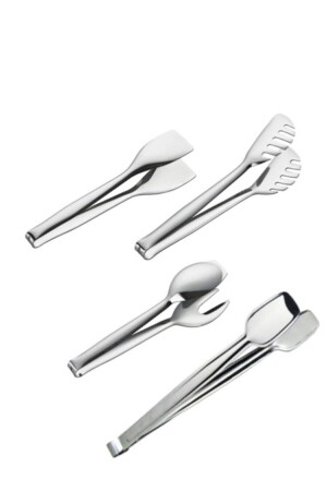 4 Piece Stainless Steel Serving Set Shiny 4 PIECE SERVICE BRIGHT - Nehir