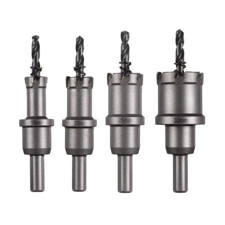 4-piece TCT core bit set MILWAUKEE - Milwaukee Accessories