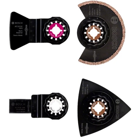 4-piece tile renovation set BOSCH Starlock - Bosch Accessories