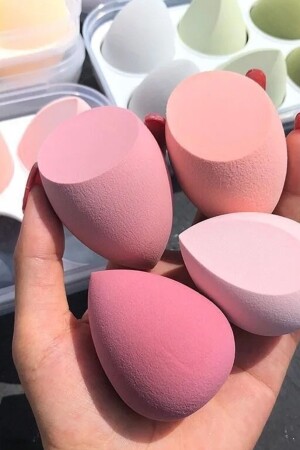 4-Piece Transparent Box Makeup Sponge - Govern