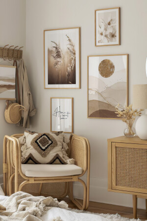 4 Piece Wooden Frame Look MDF Table Set CRCVSZARTEVESSASTKO49 - Artavessa Gift&Home