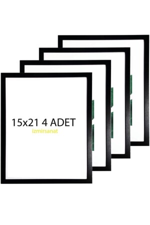 4 Pieces 15x21 Photo Frame with Legs, Suitable for Horizontal and Vertical Use - Cam