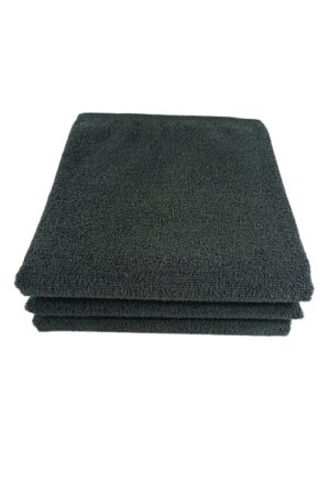 4 Pieces Stain-Repellent Gray Microfiber Bath Spa Massage Beach Pool Hotel Towel 75x140 Cm BH129 - Bol Ticaret Tekstil