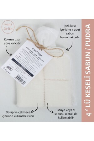 4 Pouch Soap 200 Gr Powder RVN48 - RAVENNA