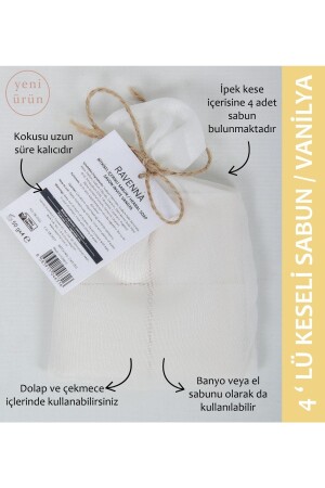 4 Pouch Soap 200 gr Vanilla RVN46 - RAVENNA