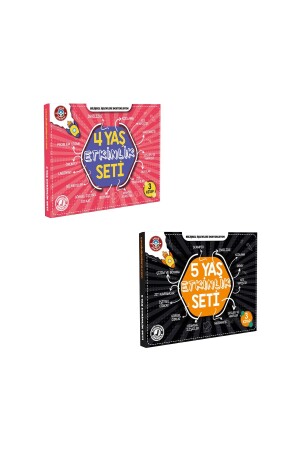 4 Year Old and 5 Year Old Activity Set - Çocuk Akademi