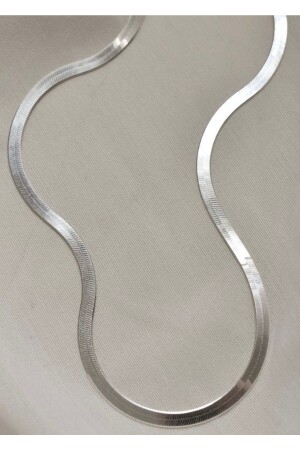 40 5 Cm Unisex Silver Color Steel Italian Chain Necklace dop10703626igo - KİLİGİSTANBUL