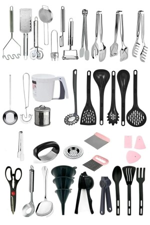 40 Piece Kitchen Tools Dowry Set Kitchen Tools Serving Tongs Set Dowry Set - Homerest