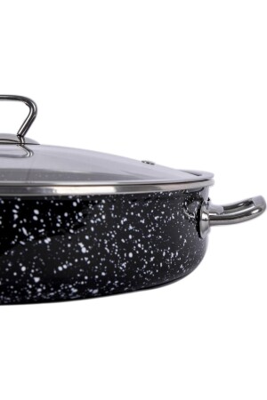 40cm Jumbo Size Granite Rice Pot with Anti-Scratch Glaze on the Inside and Outside Industrial Flat 40abn1203232349 - abnturk
