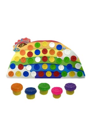 منز-لعبات بونغو لعب قوس قزح لعب الخبز 40pcs - Smartfox