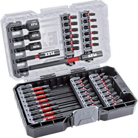 41-piece impact bit set FLEX DB 41 - FLEX Accessories
