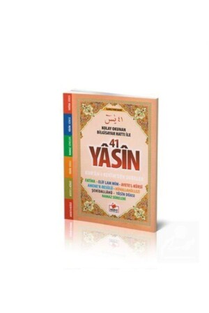 41 Yasin Mini Size Easy to Read Computer with Line - Merve Yayınları
