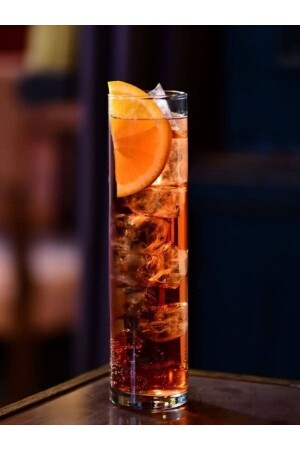 41716 Pub Tall Soft Drink, cocktail, presentation, long Drinks, collins Glass 370cc - 21,4 Cm - 6 Pieces PP41716 - Paşabahçe