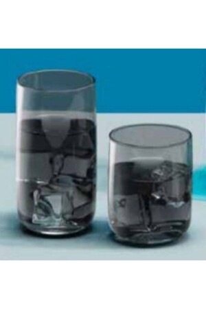420112-420805 Iconic Grey Wasser-Erfrischungsgetränk-Glas 12 Stück PP420112420805 - Paşabahçe