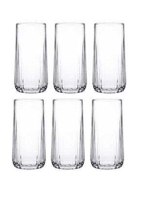 420695 Nova Soft Drink Glass 360 Cc Set of 6 - Paşabahçe