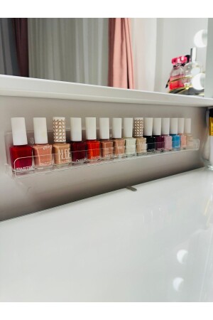 42cm Nail Polish Rack [closed sides] - Ipeksi Pleksi