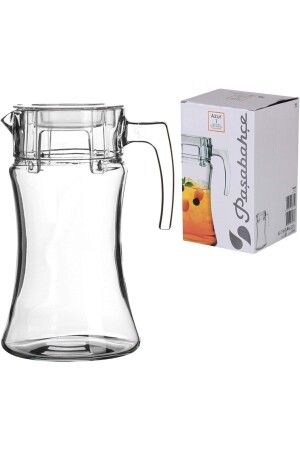 43018 Azur Transparenter Krug mit Deckel TYC00297524172 - Paşabahçe