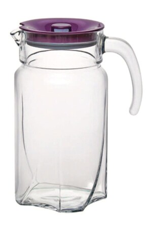 43544 Luna Purple Glass Jug with Lid 1700 Cc P43544MO - Paşabahçe