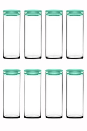 43756 Vakuum-Glasbehälter – Frischhaltedose aus Glas, 8 Liter, Türkis MG/43756/TURQUOISE/8L - Paşabahçe