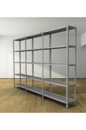 43x180x200cm 5 Layer Triple Galvanized Steel Shelf Vnncxhköx - RafKing