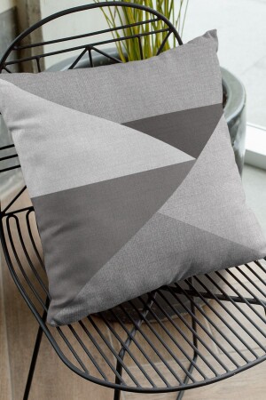 43x43cm Geometric Stain Resistant Premium Thai Feather Fabric Double Sided Throw Pillow Pillow Case Krl392 - Viva Home