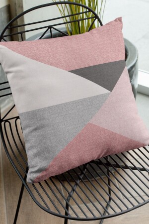 43x43cm Thai Feather Premium Stain-Repellent Fabric Double-Sided Geometric Throw Pillow Pillow Case Krl390 - Viva Home