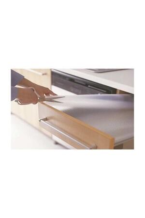 45 cm x 6 Meter.Transparente, rutschfeste Regal-, Schrank-, Schubladen-, Kühlschrank-, Kühlschrank-Abdeckung, Eva, rutschfest, PRA-927512-8028 - Emek