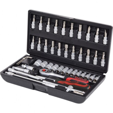 48-piece socket set with ratchet KS TOOLS 1/4'' - KsTools