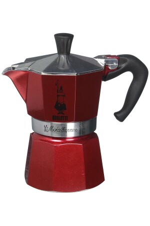 4941 Red Moka Express Coffee Machine 2018ST00000317 - Bialetti