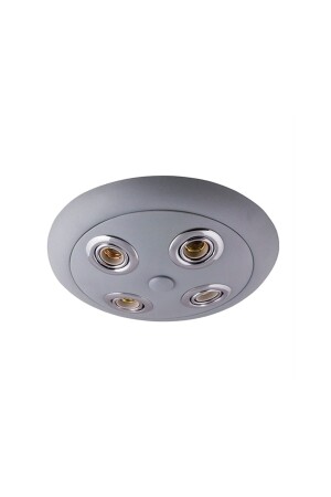 4Lü Spot Armatür Metalik Gri MDL.2817 - Modelight